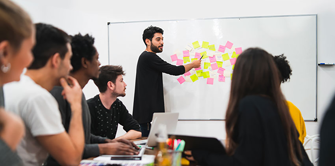 animation réunion brainstorming