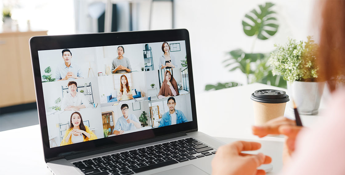 laptop video conferencing
