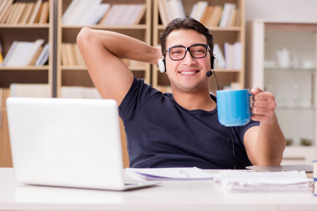 remote agent working from home